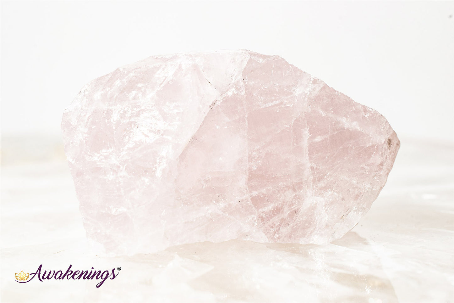 Rose Quartz - Medium Rough Raw Natural