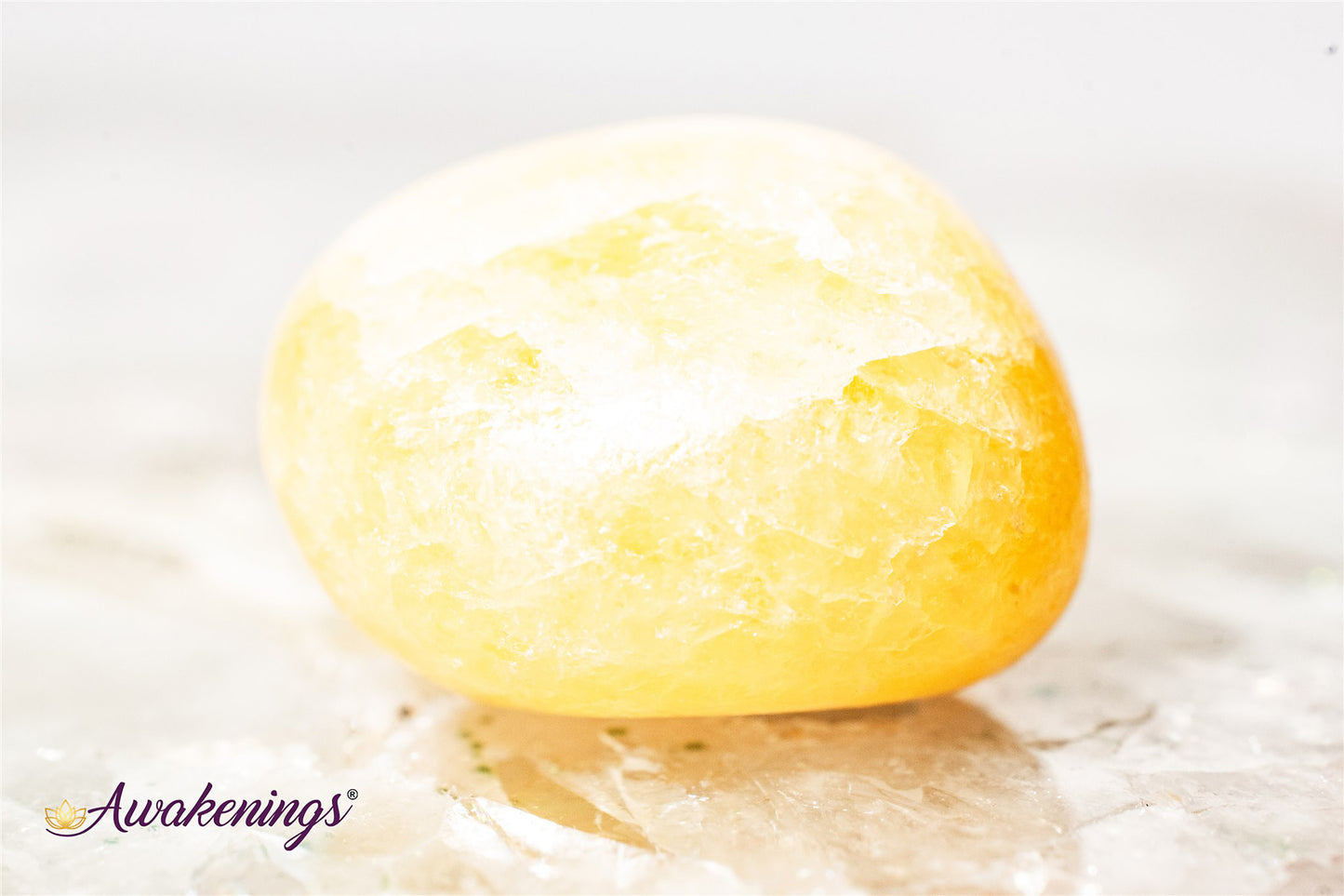 Orange Calcite - Tumbled