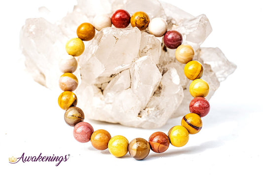 Mookaite Bracelet- 8mm