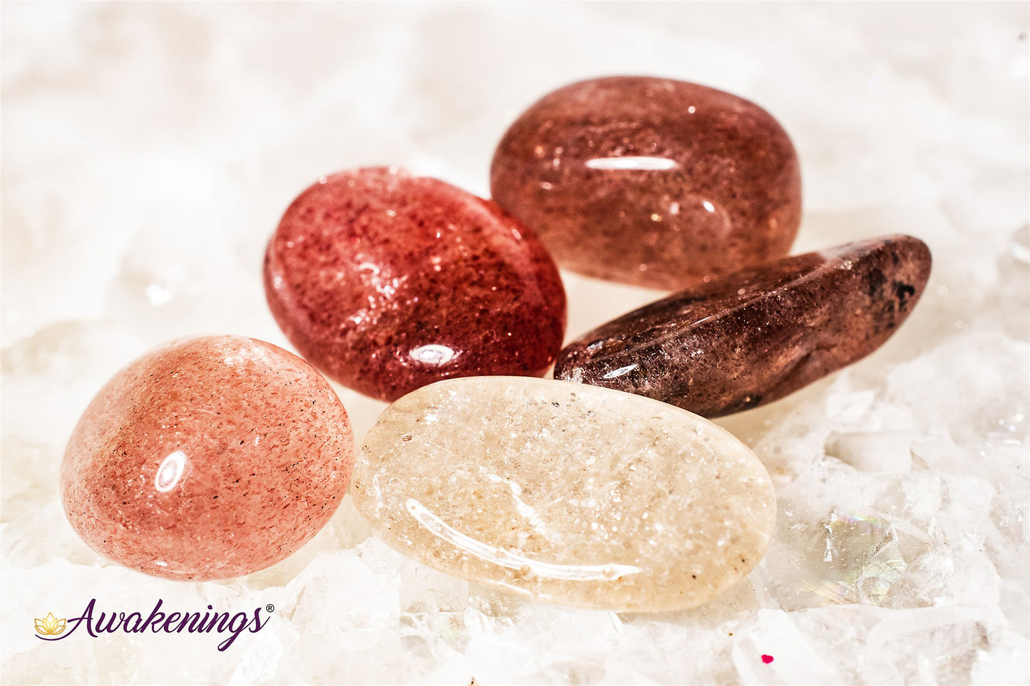 Strawberry Quartz (Red Guava) - Tumbled