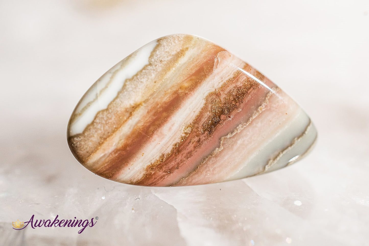 Saturn Chalcedony - Tumbled