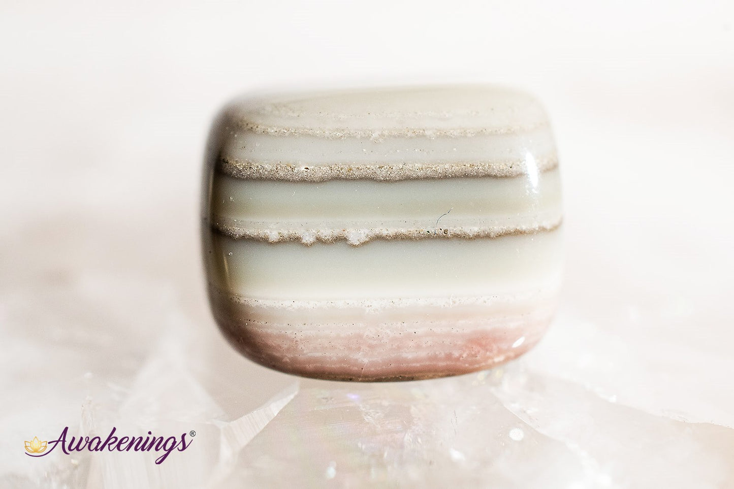 Saturn Chalcedony - Tumbled