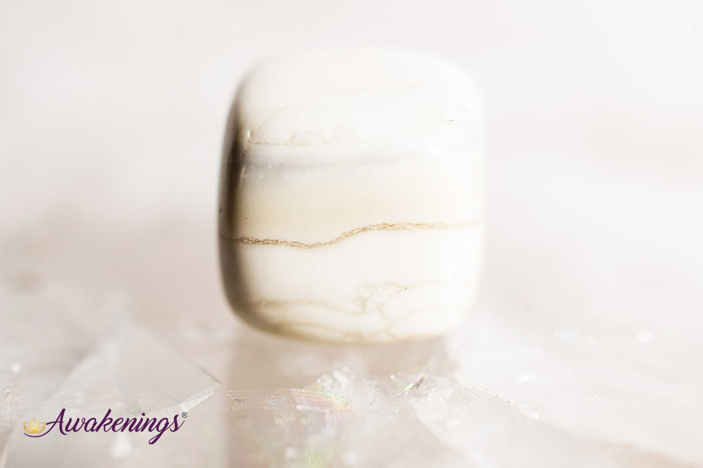 Saturn Chalcedony - Tumbled