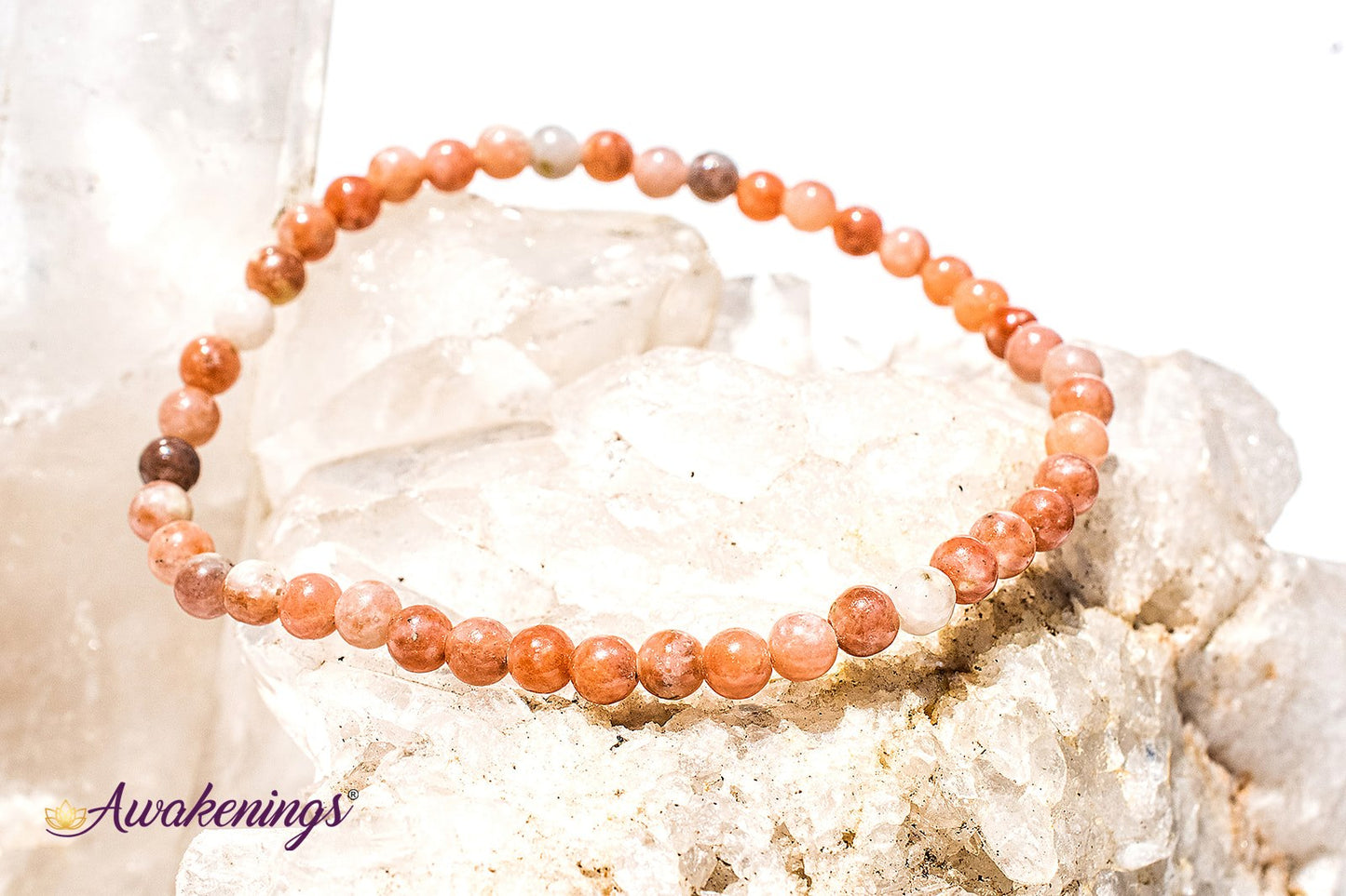 Pink Lepidolite Bracelet- (4-6mm)