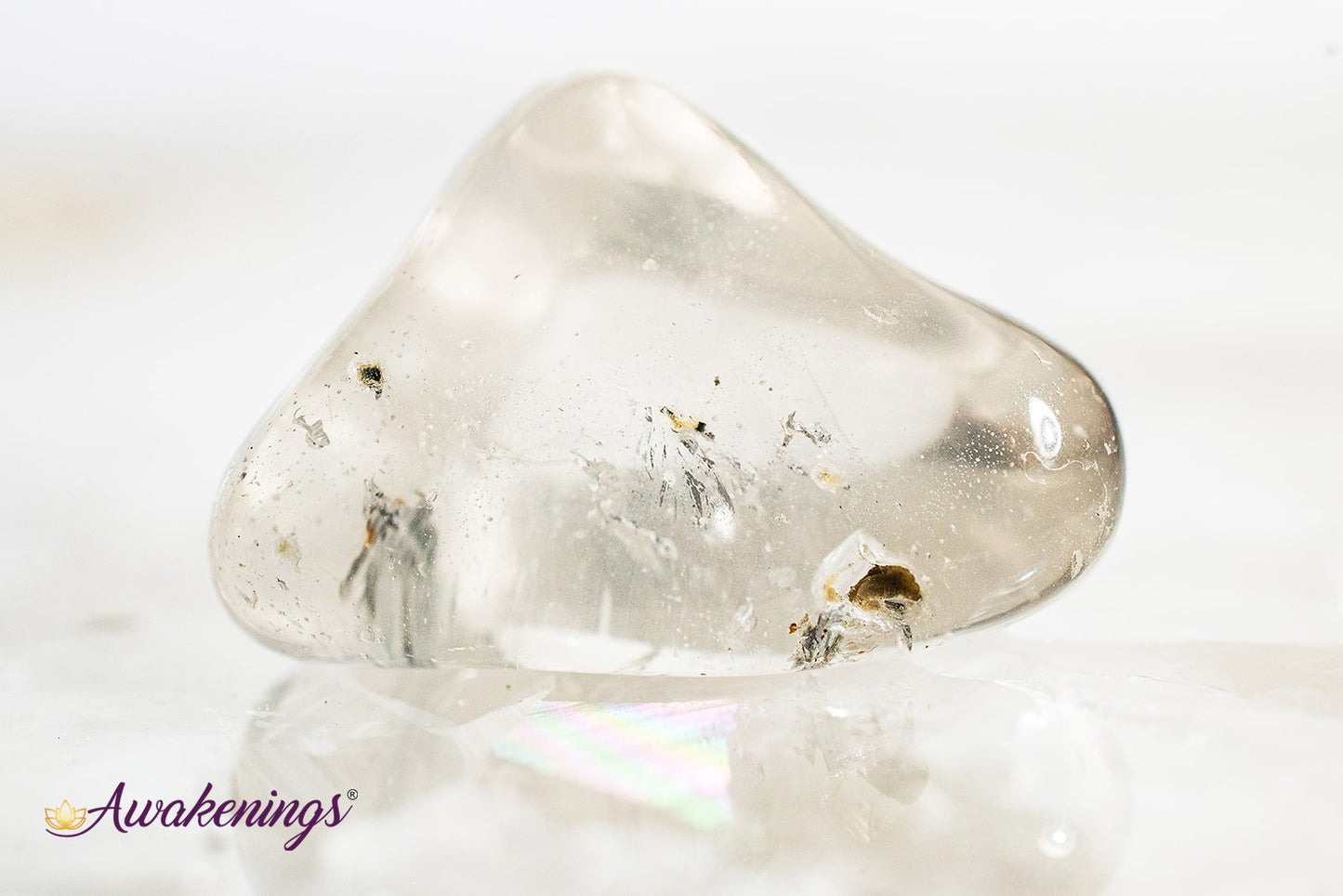 White Star Girasol Quartz (Milky) - Tumbled