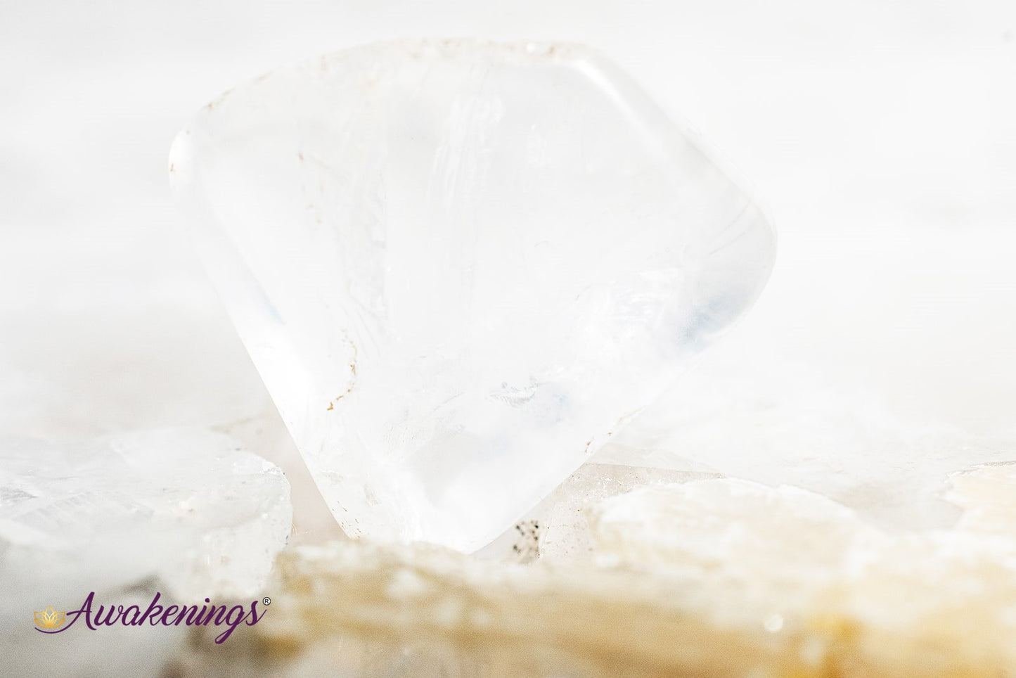 White Star Girasol Quartz (Milky) - Tumbled