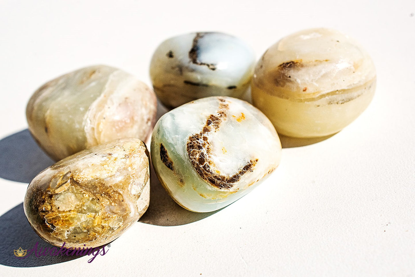 Blue Opal AA Grade-Tumbled