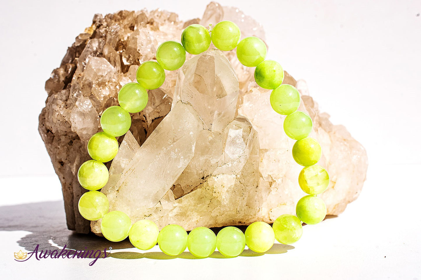 Green Calcite Bracelet - 8mm