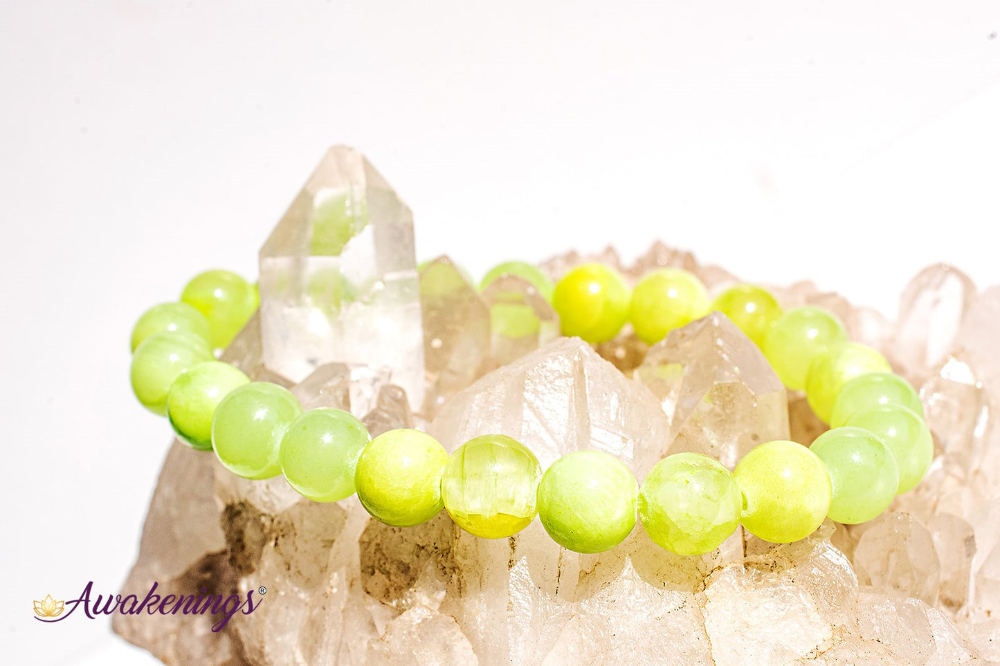 Green Calcite Bracelet - 8mm