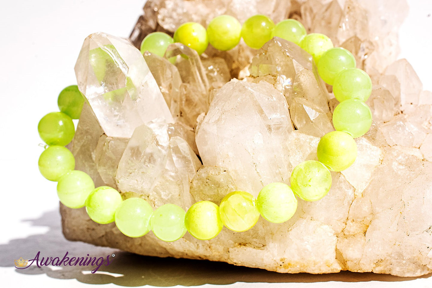 Green Calcite Bracelet - 8mm