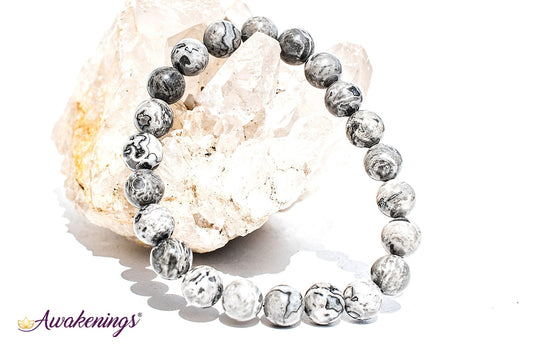 Picasso Jasper Bracelet - 8mm