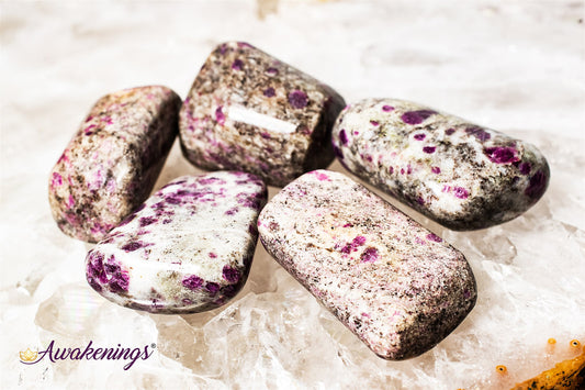 Ruby Albite - Tumbled