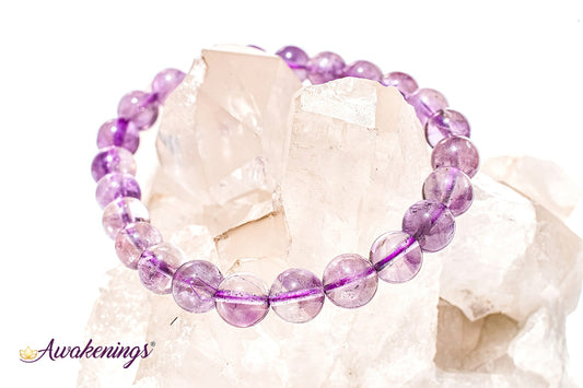 Lavender Amethyst Bracelet-8mm
