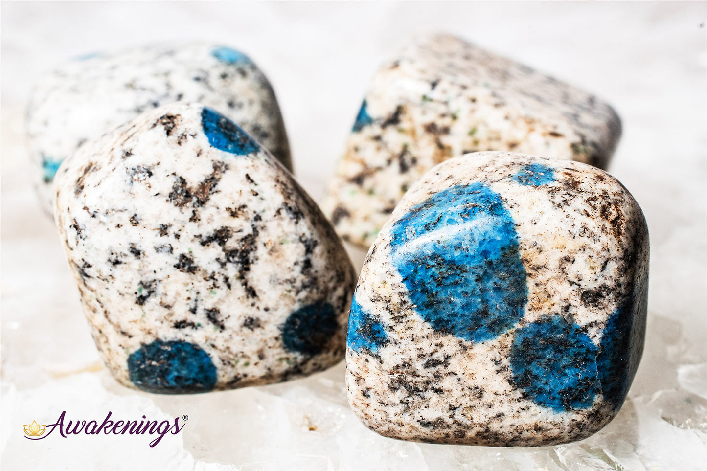 K2 with Azurite - Tumbled