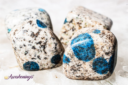 K2 with Azurite - Tumbled