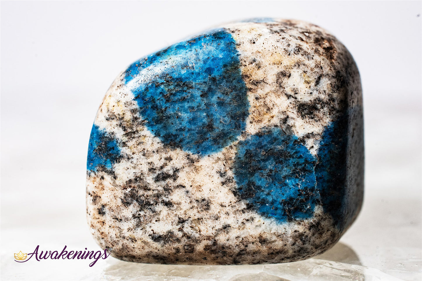 K2 with Azurite - Tumbled