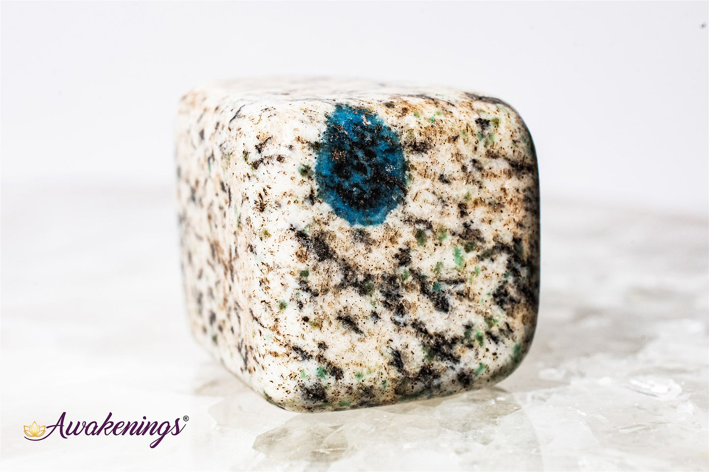 K2 with Azurite - Tumbled