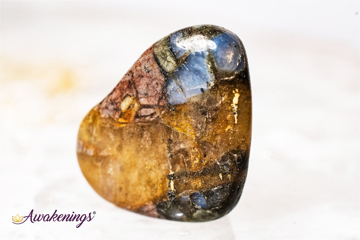 Quesera /Llanite Blue Opal - Tumbled