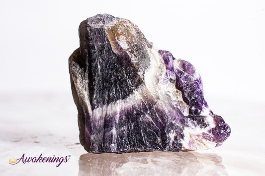 Chevron/Dream Amethyst - Rough Raw Natural