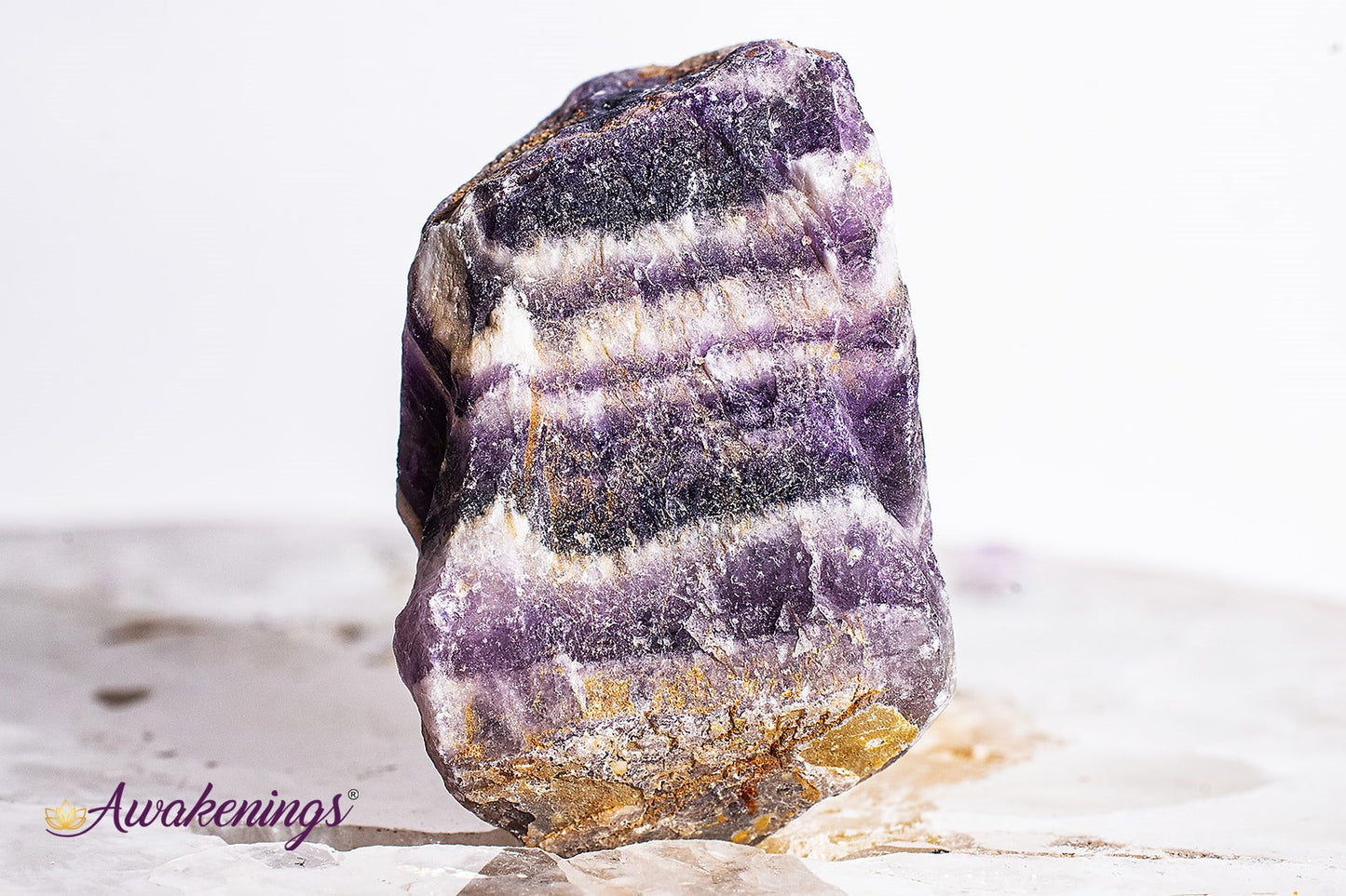 Chevron/Dream Amethyst - Rough Raw Natural