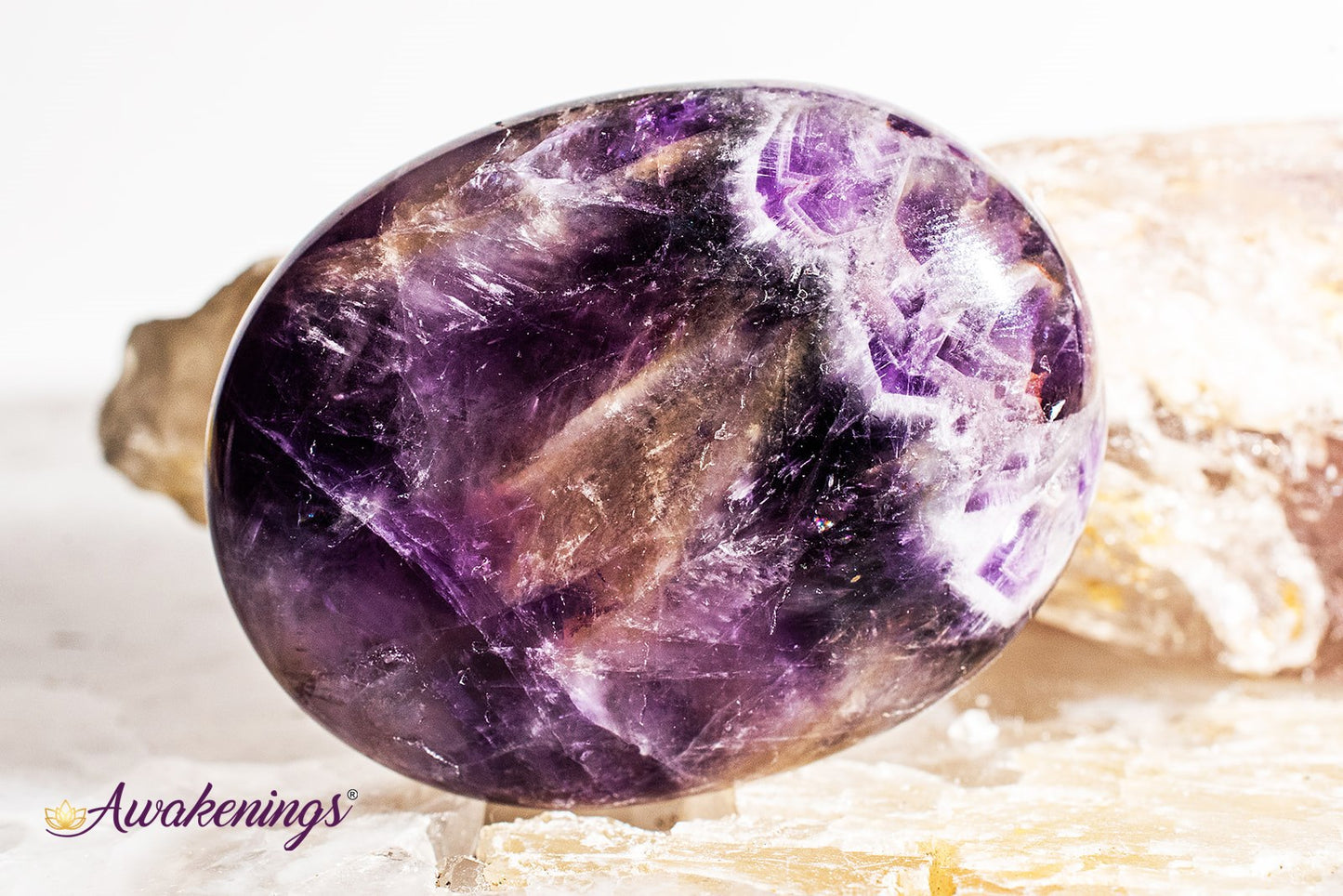 Amethyst Palm/Pillow Stone