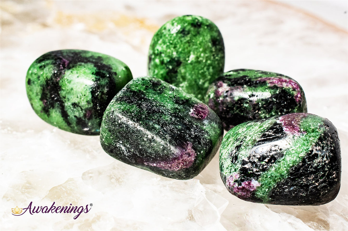 Ruby  Zoisite - Tumbled