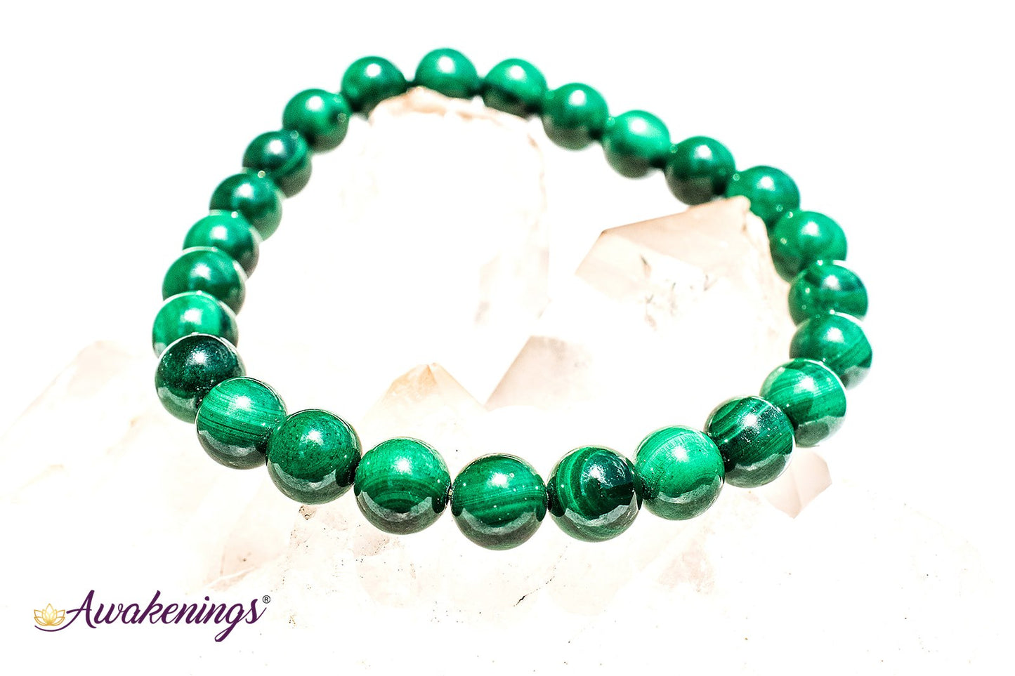Malachite Bracelet-7-8mm