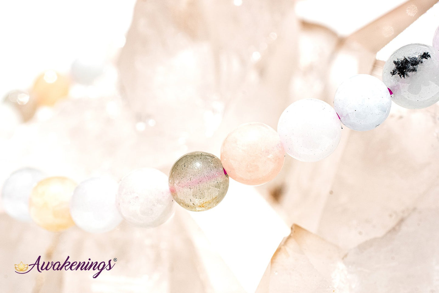 Mixed Morganite Bracelet - 6-8mm