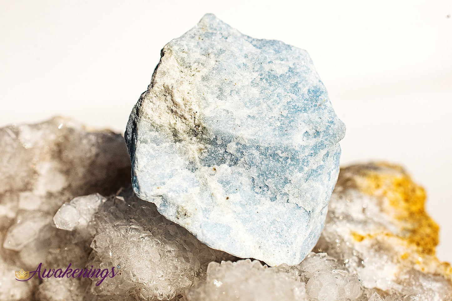 Light Blue (Baby Blue) Aventurine-Rough Raw Natural