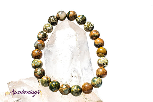 Rhyolite Bracelet-8mm