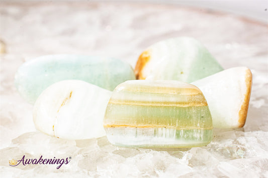 Pistachio/Sea Green Calcite - Tumbled