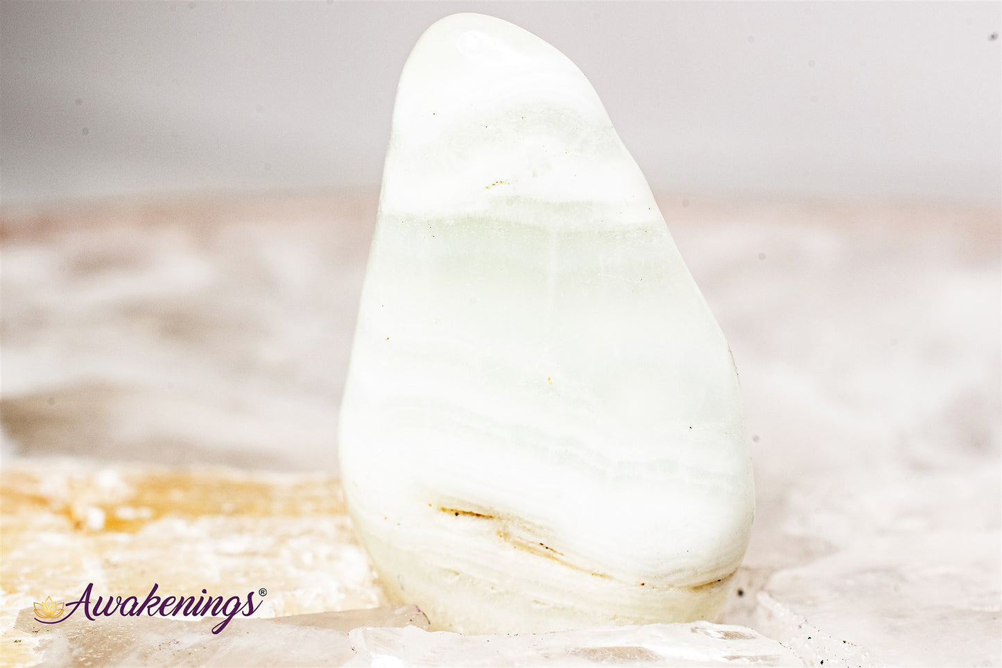 Pistachio/Sea Green Calcite - Tumbled