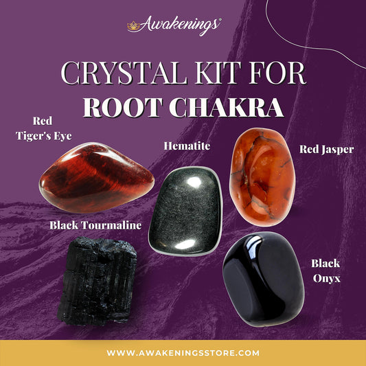 Root Chakra Crystal Kit