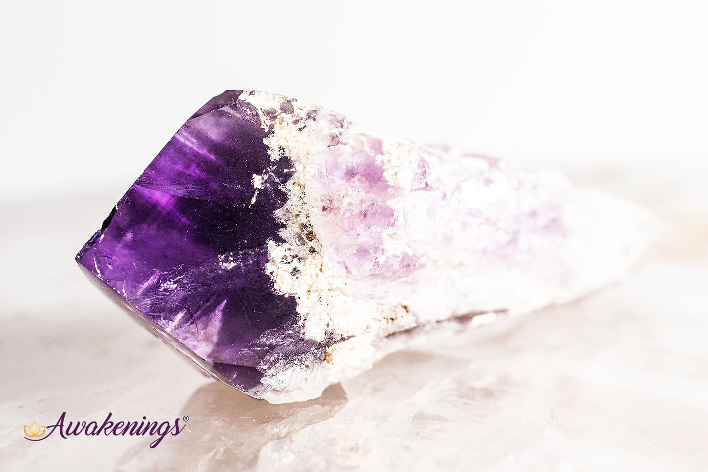 Amethyst Elestial Point