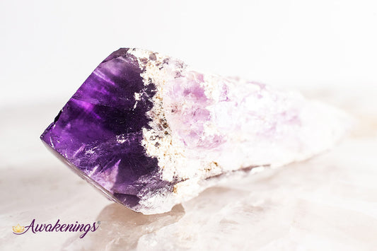 Amethyst Elestial Point