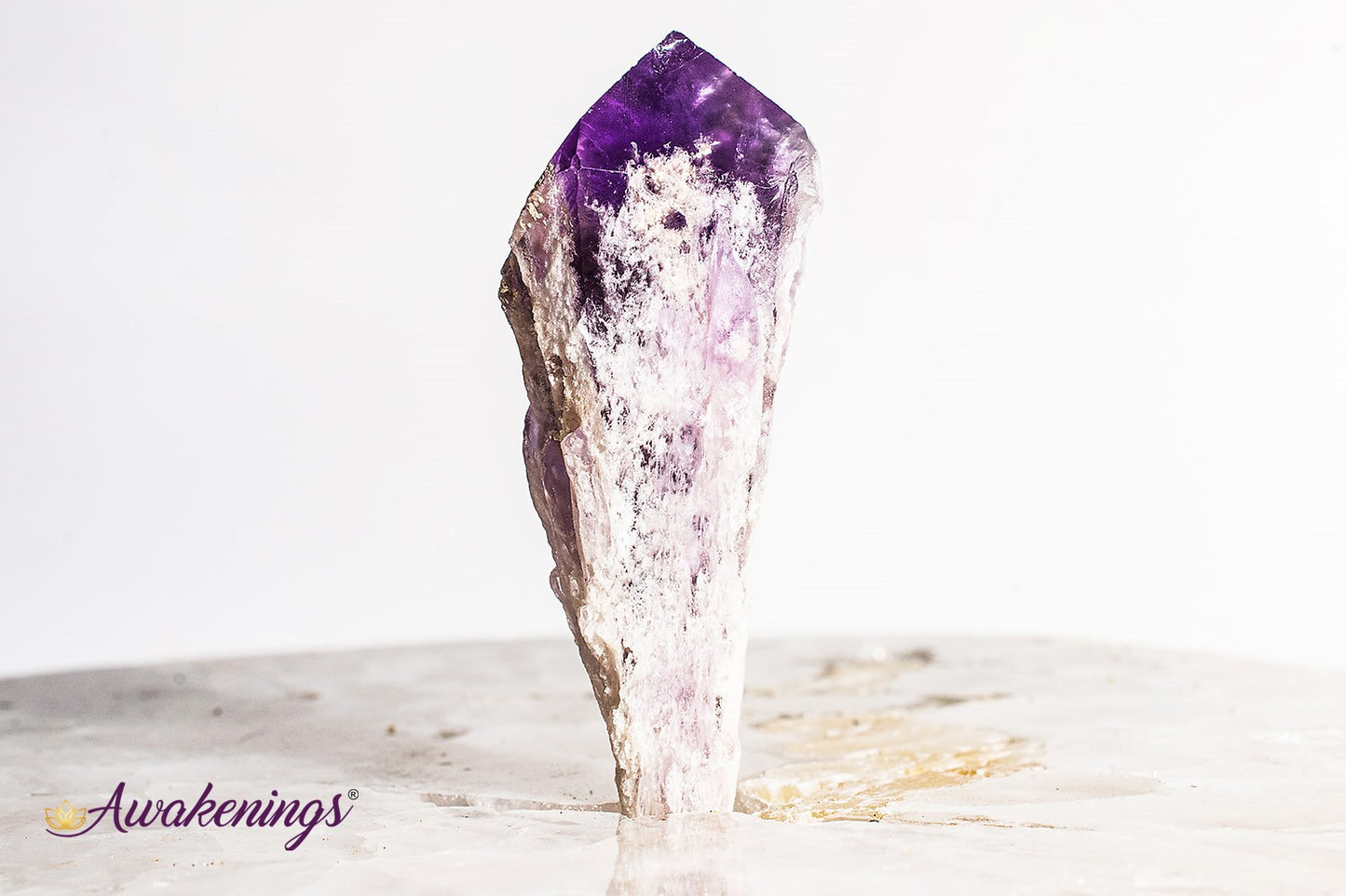 Amethyst Elestial Point