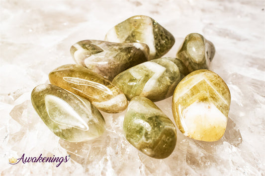Prasiolite - Tumbled