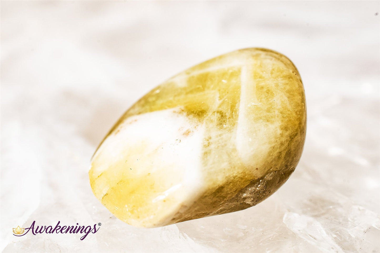 Prasiolite - Tumbled