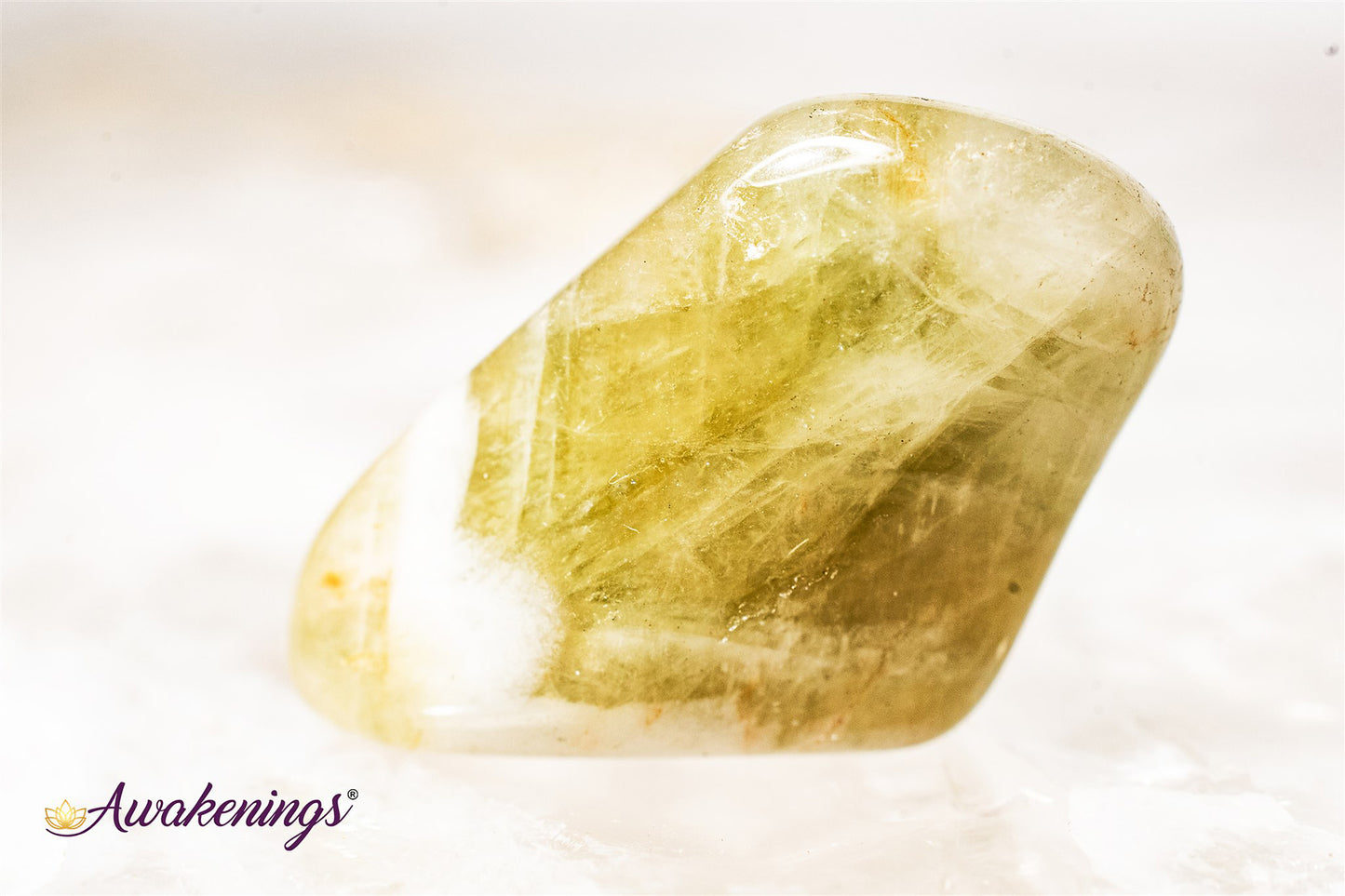 Prasiolite - Tumbled