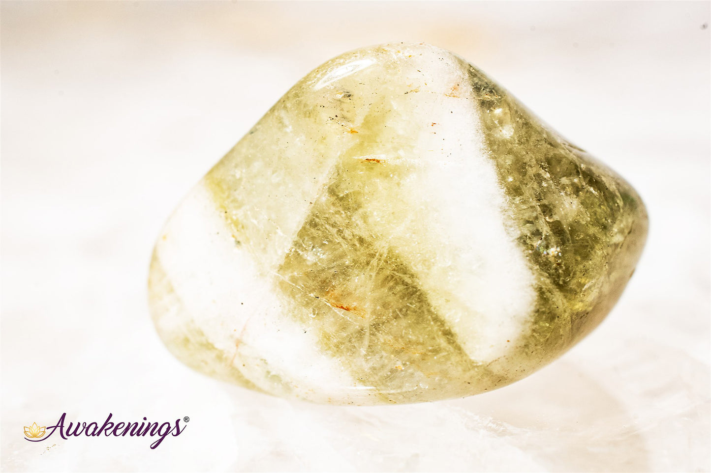 Prasiolite - Tumbled