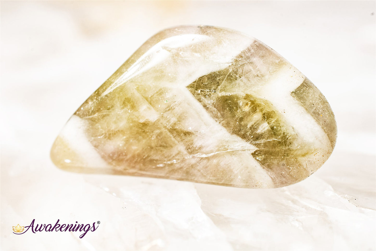 Prasiolite - Tumbled