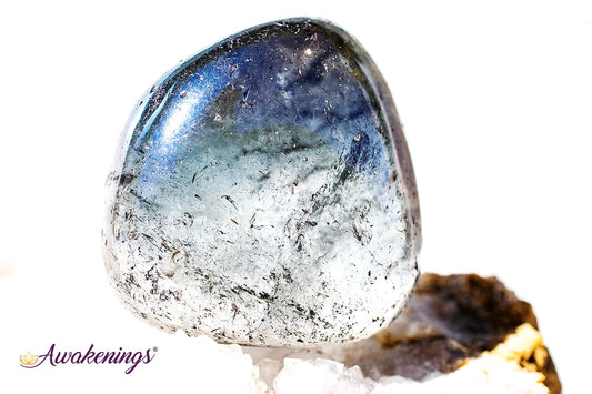 Rainbow Aura Quartz- Tumbled