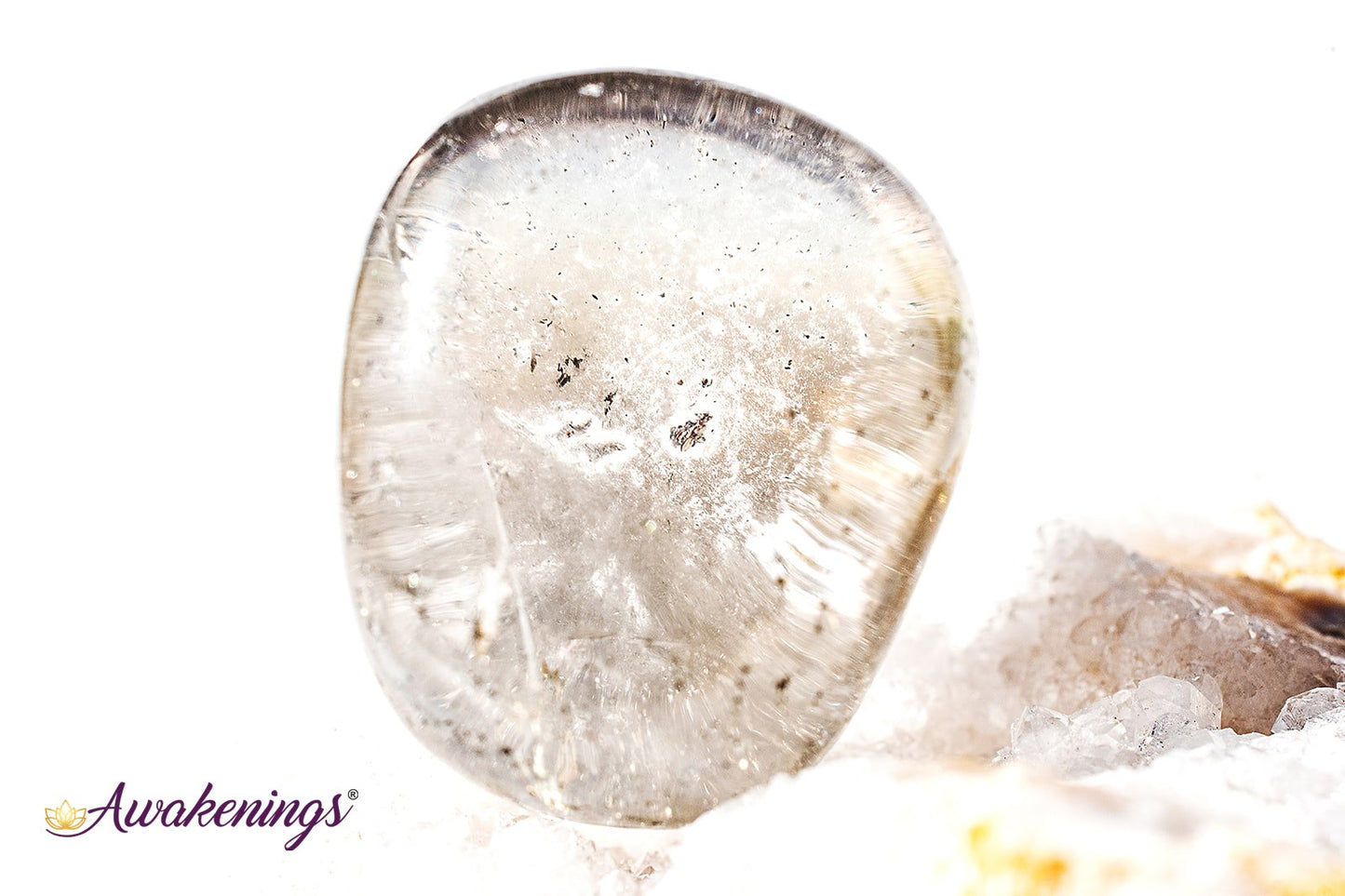 Rainbow Aura Quartz- Tumbled