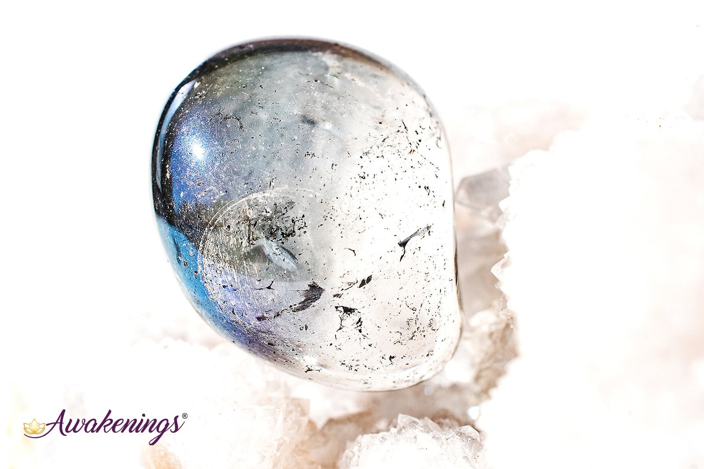 Rainbow Aura Quartz- Tumbled