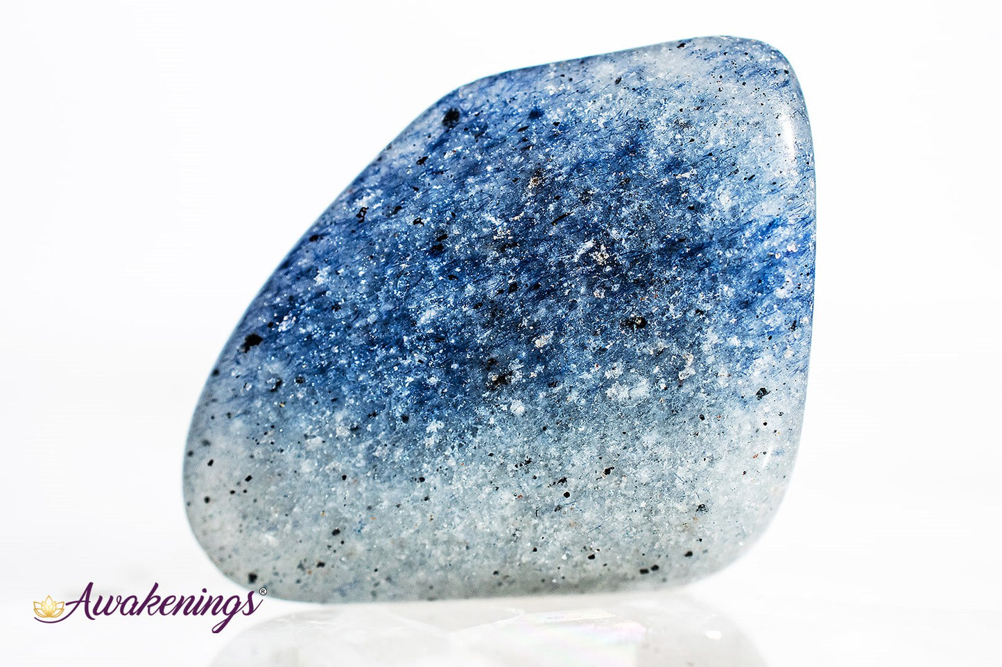 Dumortierite- Tumbled