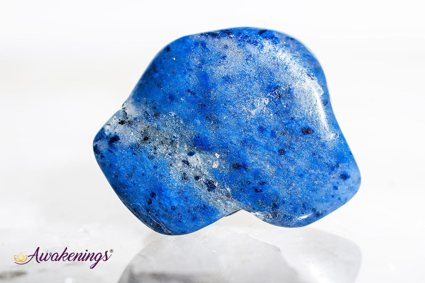 Dumortierite- Tumbled