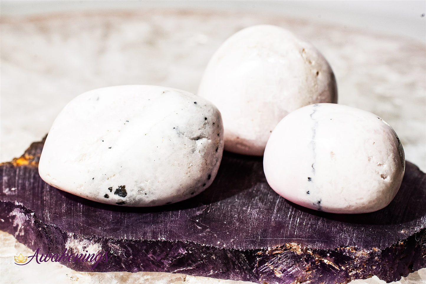 Pink Mangano Calcite - Tumbled