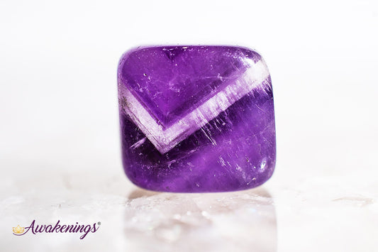 Chevron/Dream Amethyst Cubes-Small