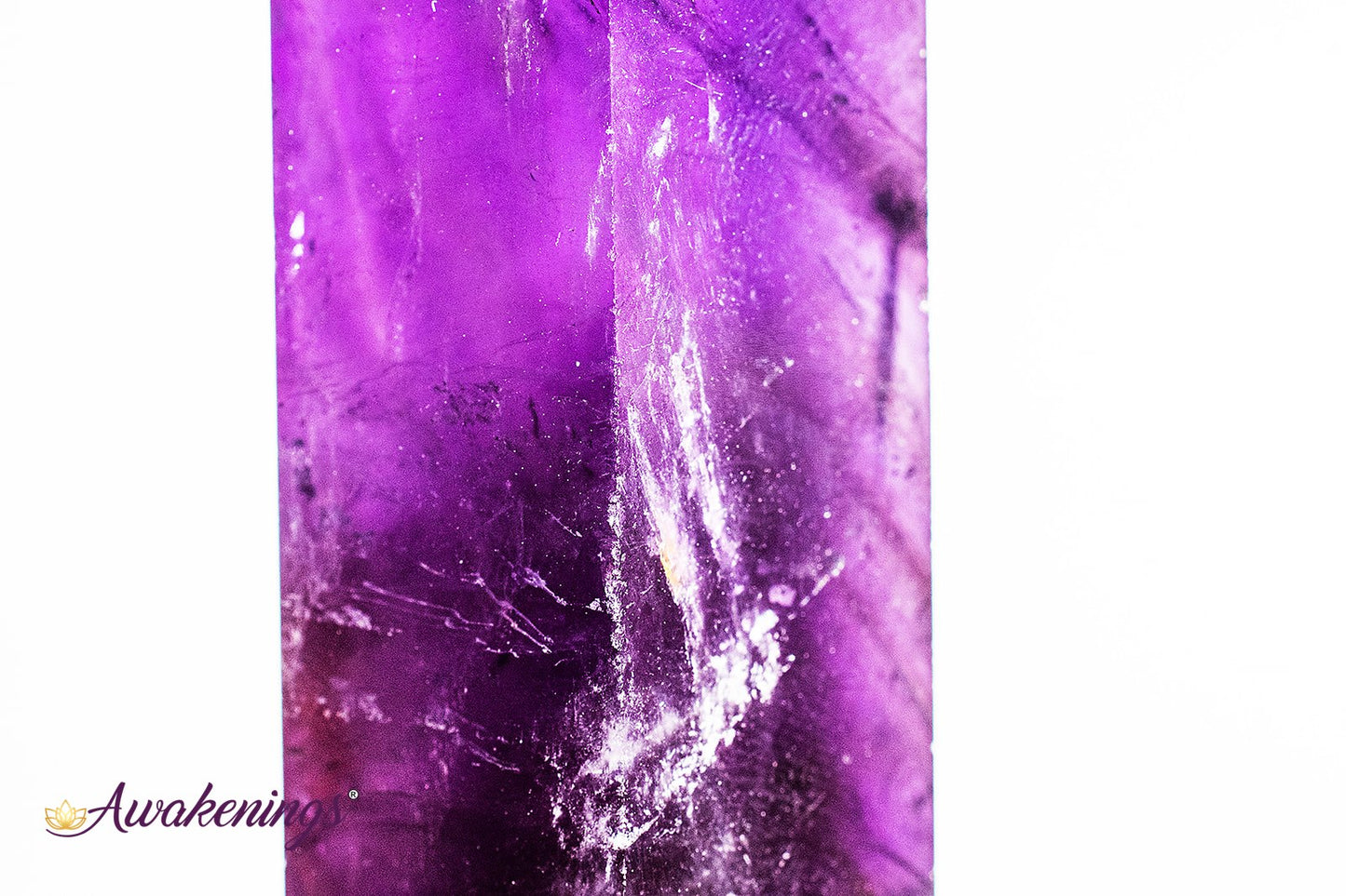 Dark Amethyst Narrow Tower/Point/Generator- Large (4-5")