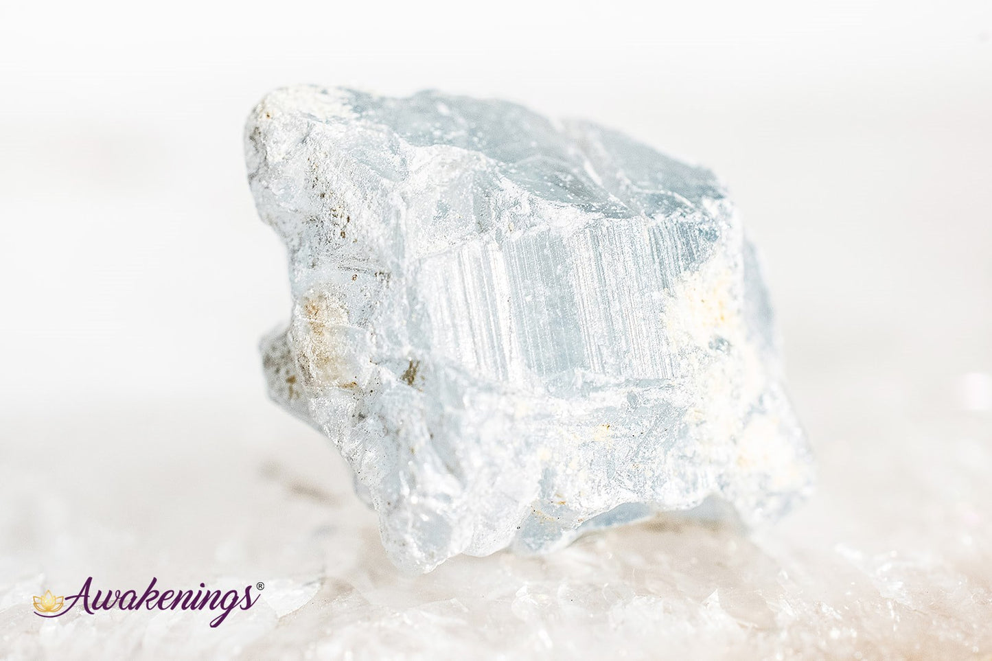 Blue Celestite Small - Rough Raw Natural